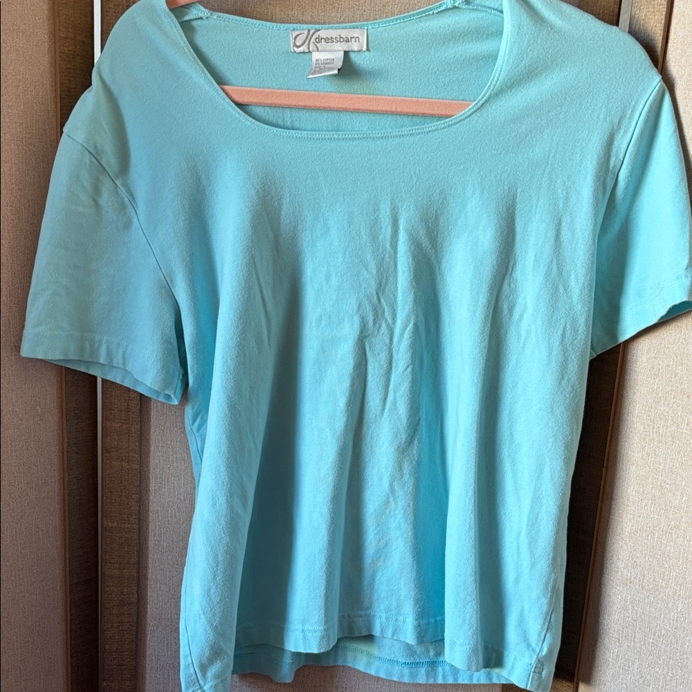 Dress barn Short Sleeve Tee large